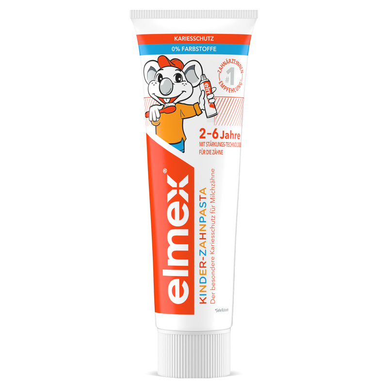 elmex Kinder-Zahnpasta - pastë dhëmbësh për fëmijë 2-6 vjeç, origjinale
