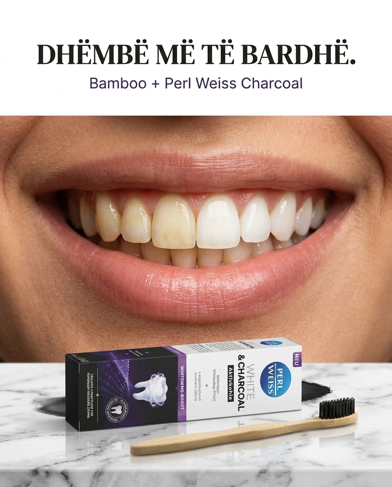 Kompleti Dhëmbë Më Të Bardhë - Reklama Hero