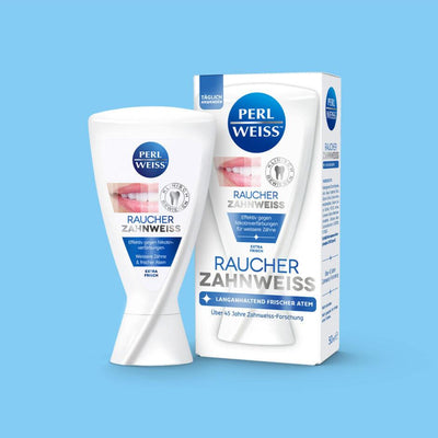 Perl Weiss Raucher Zahnweiss — Pastë Dhëmbësh Zbardhuese për Duhanpirës 50ml